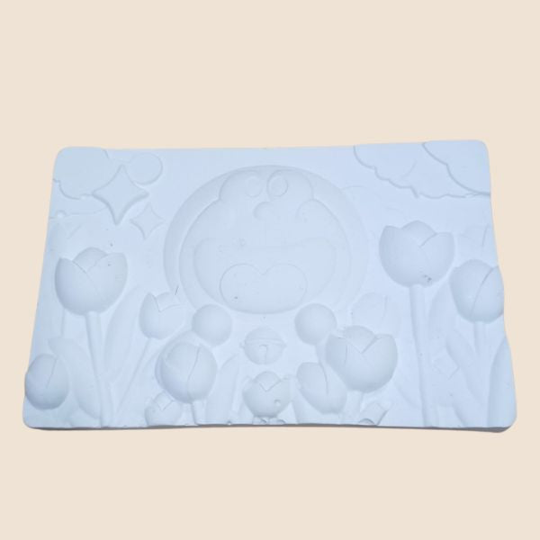 Doraemon in flower field