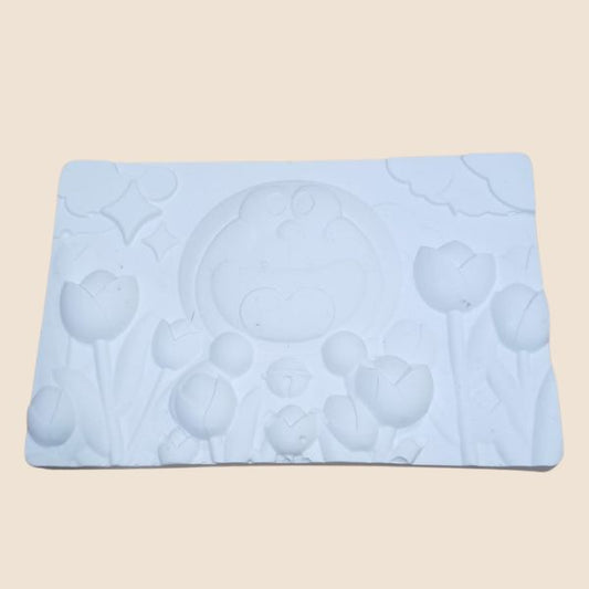 Doraemon in flower field