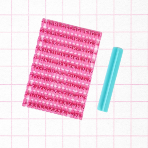 Pottery Stamps - English Letters