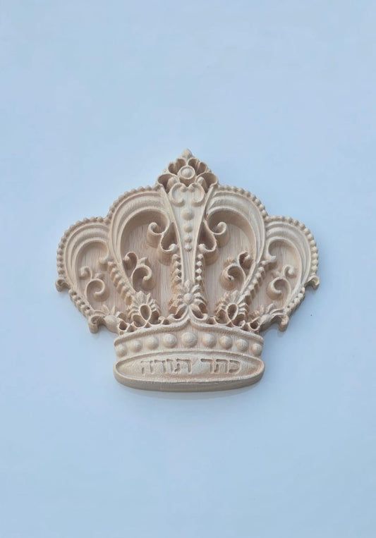 Crown Carved Wood